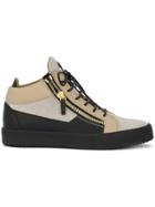 Giuseppe Zanotti Design Multi Jimbo Mid Top Sneakers - Nude & Neutrals