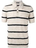 Roberto Collina Polo Top, Men's, Size: 50, Nude/neutrals, Cotton/linen/flax/polyester