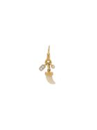 Sauer Pendente Patuá Em Ouro Amarelo, Albita E Diamante - Gold
