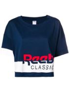 Reebok Logo Colour-block T-shirt - Blue