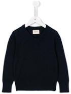 Bellerose Kids V-neck Jumper, Toddler Boy's, Size: 4 Yrs, Blue