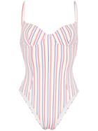 Onia Isabella Striped Swimsuit - Multicolour