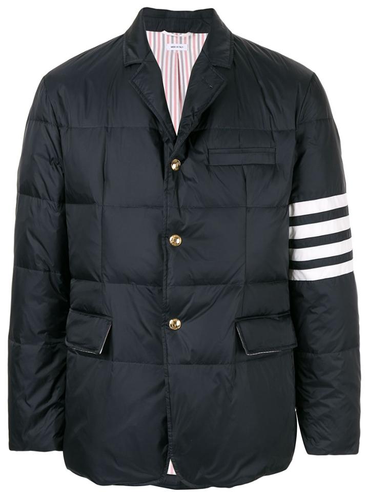 Thom Browne 4-bar Padded Blazer - Blue