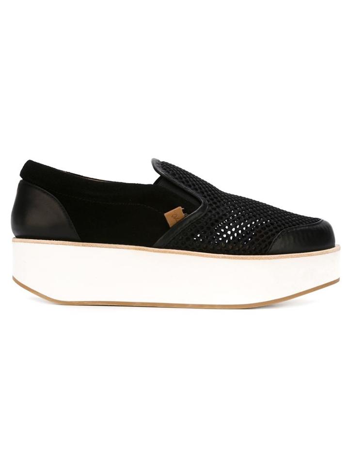 Flamingo's 'coconut' Platform Slip-ons