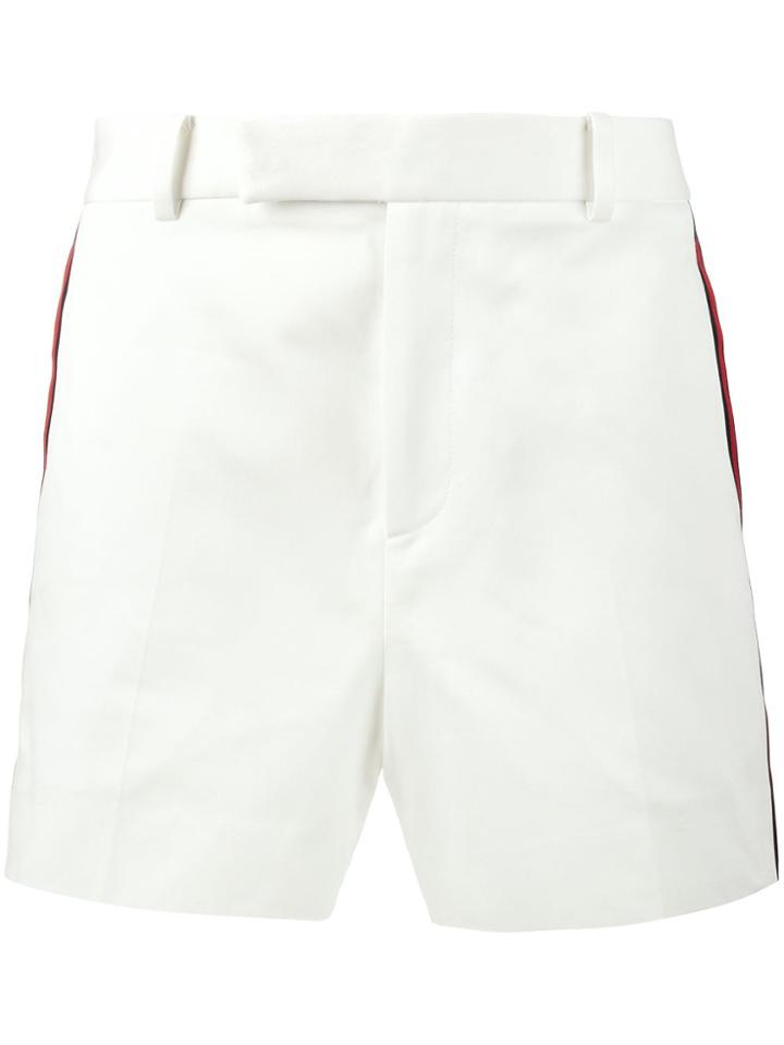 Gucci Web Trim Shorts - White