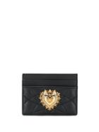 Dolce & Gabbana Devotion Embellished Cardholder - Black
