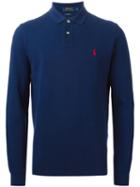 Polo Ralph Lauren Long Sleeve Polo Shirt - Blue