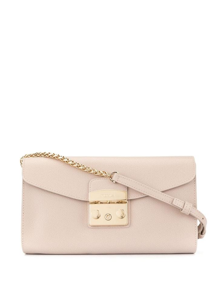 Furla Metropolis Pochette Crossbody - Neutrals