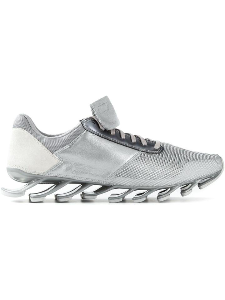 Rick Owens Rick Owens X Adidas 'spring Blade' Sneakers - Grey