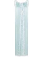 Christian Dior Pre-owned 1970's Tassel Detail Nightdress - Blue