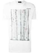Dsquared2 Woodland Print T-shirt - White