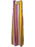 P.a.r.o.s.h. - Striped Tent Dress - Women - Silk/spandex/elastane - S, Women's, Silk/spandex/elastane