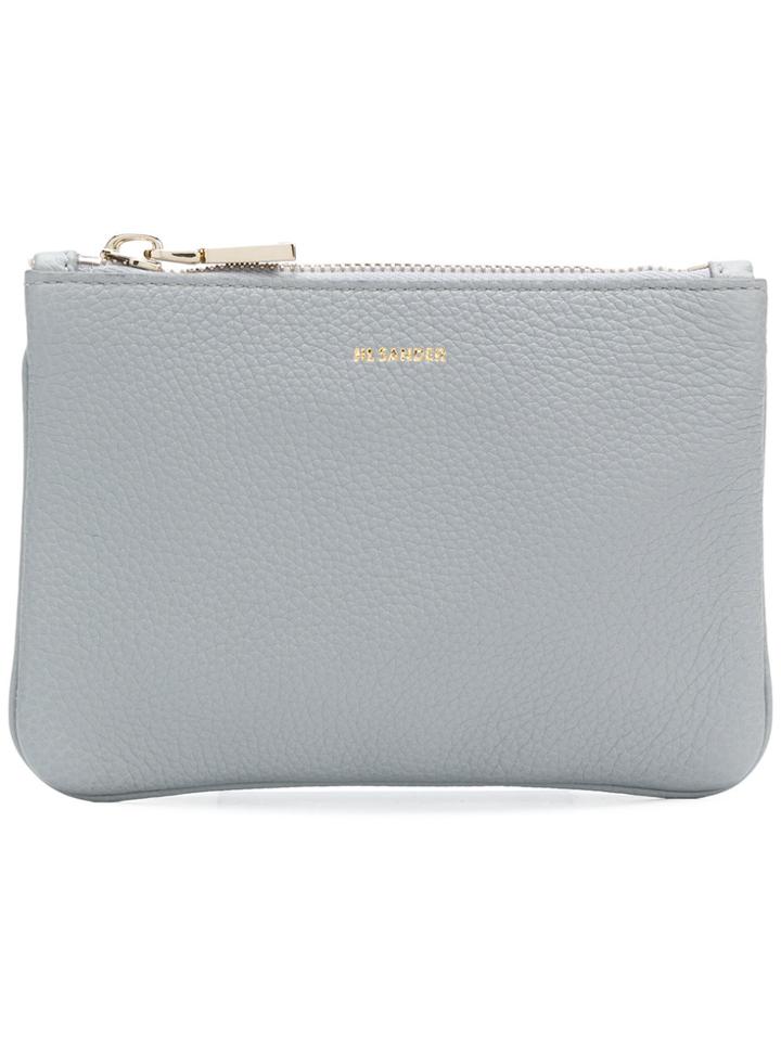 Jil Sander Pouch Clutch Bag - Grey