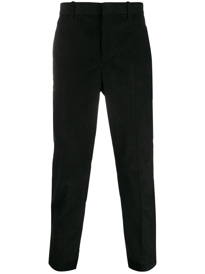 Neil Barrett Zipped Ankle Trousers - Black