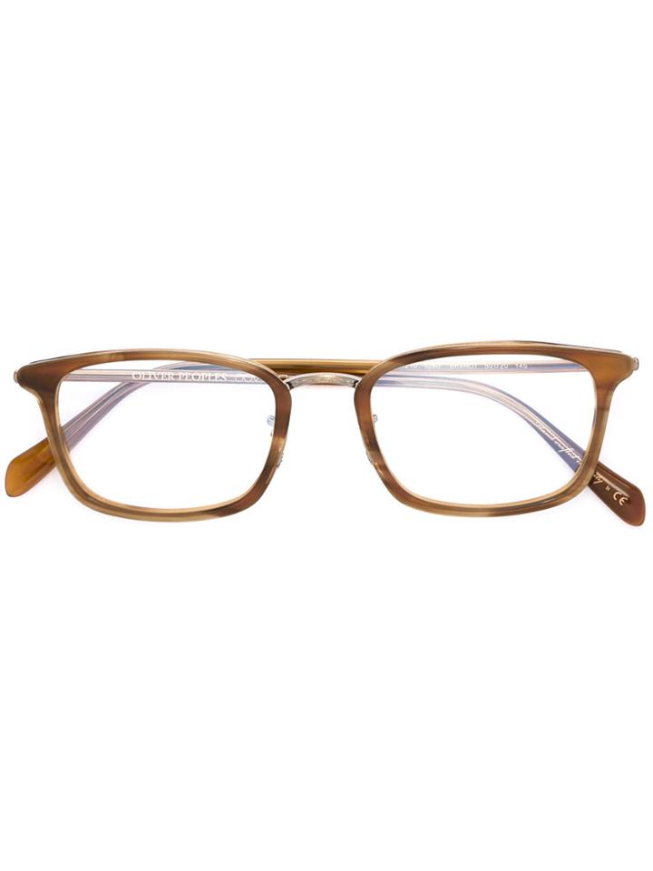Oliver Peoples Brandt Glasses - Nude & Neutrals