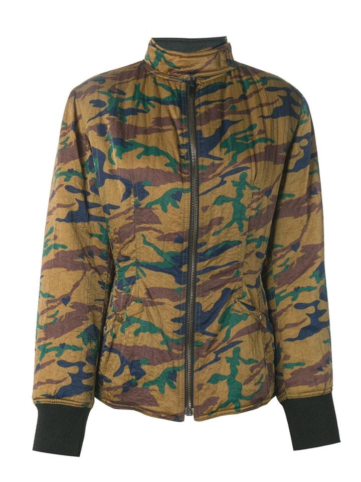 Jean Paul Gaultier Pre-owned Camouflage Padded Jacket - Green