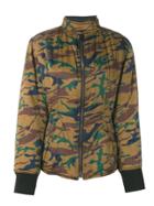 Jean Paul Gaultier Pre-owned Camouflage Padded Jacket - Green