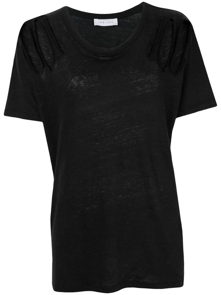 Iro Classic Crew Neck T-shirt - Black