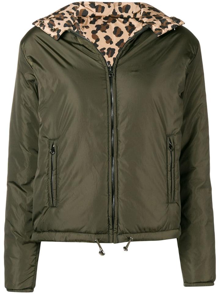 P.a.r.o.s.h. Reversible Rain Jacket - Green