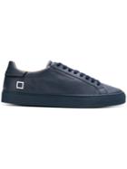 D.a.t.e. Monochrome Lace-up Sneakers - Blue