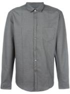 John Varvatos Micro Dot Shirt, Men's, Size: Large, Grey, Cotton