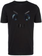 Fendi No Words T-shirt, Men's, Size: 50, Black, Cotton/crystal