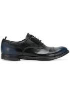Officine Creative Worn-effect Oxford Shoes - Black