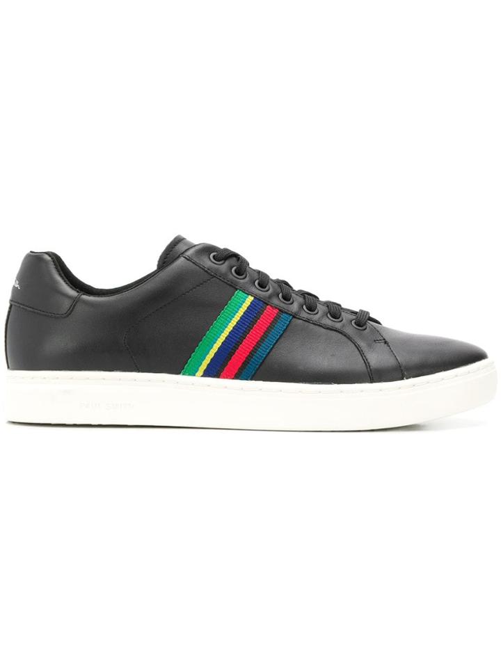 Ps By Paul Smith Stripe Detail Sneakers - Black