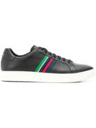 Ps By Paul Smith Stripe Detail Sneakers - Black