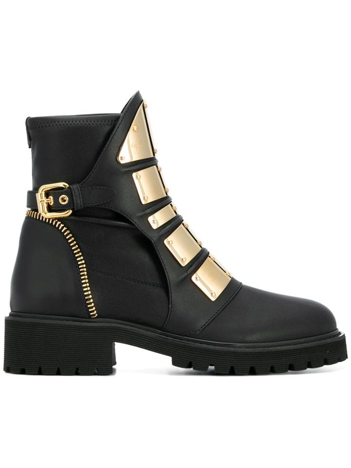 Giuseppe Zanotti Design Regan Boots - Black