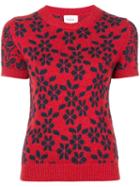 Barrie New Delft Cashmere Top - Red