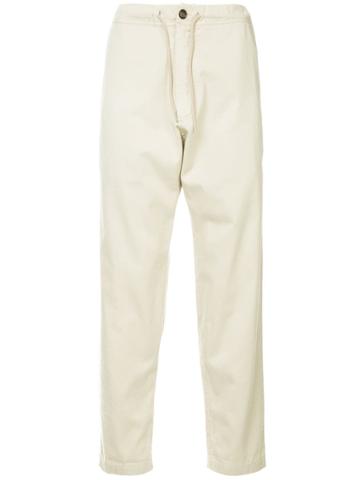 Bassike Tapered Trousers - White