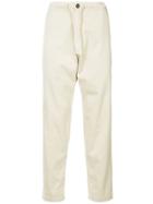 Bassike Tapered Trousers - White