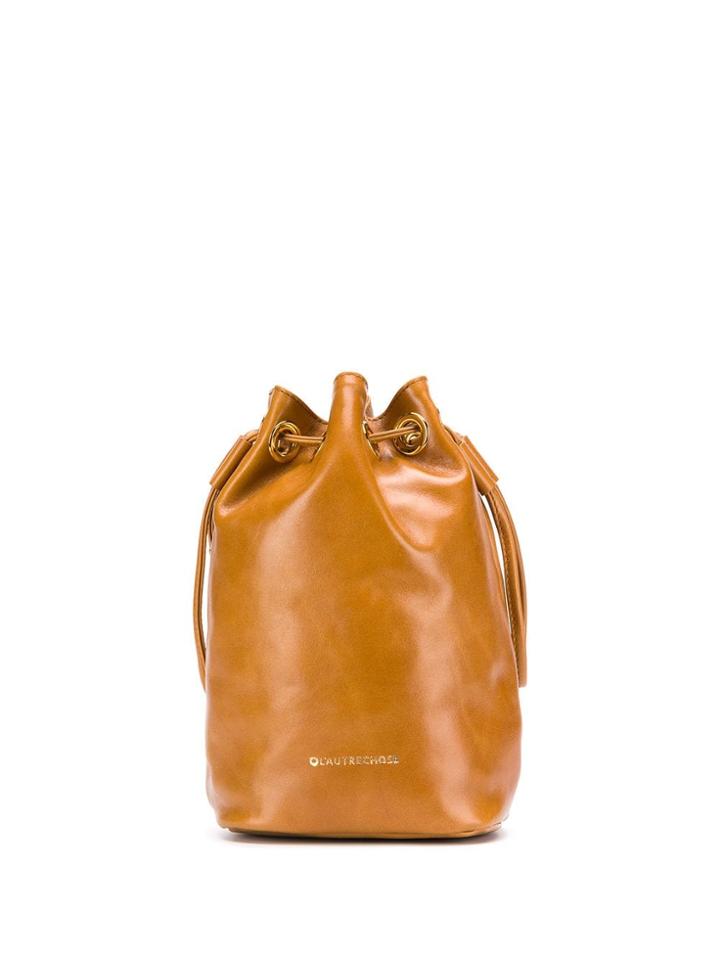 L'autre Chose Classic Bucket Bag - Neutrals