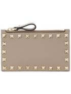 Valentino Valentino Garavani Rockstud Coin Purse - Nude & Neutrals