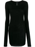 Ann Demeulemeester Long Sleeved Sweatshirt - Black