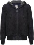 Michael Bastian Zip Front Hoodie - Black