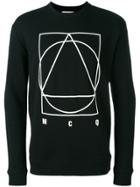 Mcq Alexander Mcqueen Glyph Icon Print Sweatshirt - Black