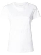 Zadig & Voltaire Walk Flock Logo T-shirt - White