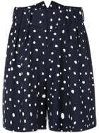 Charles Jeffrey Loverboy Polka Dot Printed Shorts - Blue
