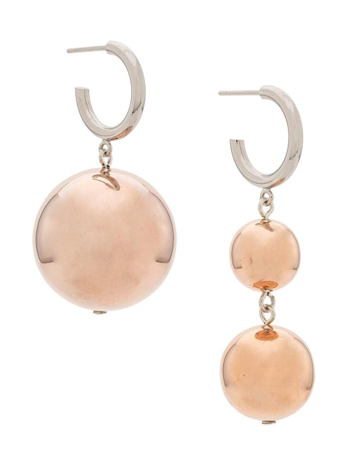 Isabel Marant Ball Drop Earrings - Metallic