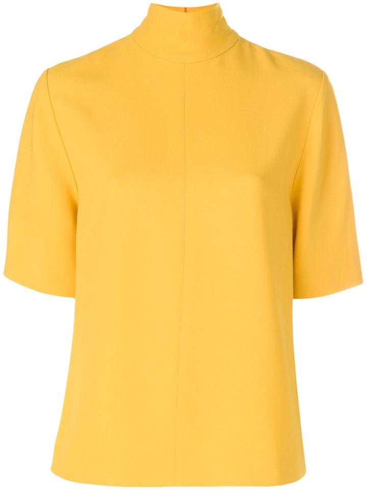 Joseph Roll Neck Sweatshirt - Yellow & Orange
