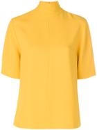 Joseph Roll Neck Sweatshirt - Yellow & Orange