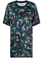 Adidas Floral T-shirt Dress - Black
