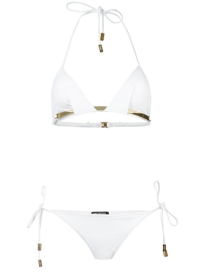 Moeva 'melanie' Bikini, Women's, Size: Medium, White, Polyamide/spandex/elastane