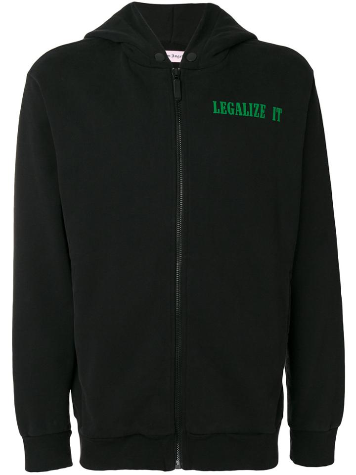Palm Angels Legalize It Hoodie - Black