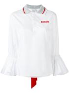 Brognano Flared Sleeves Shirt, Women's, Size: 42, White, Cotton