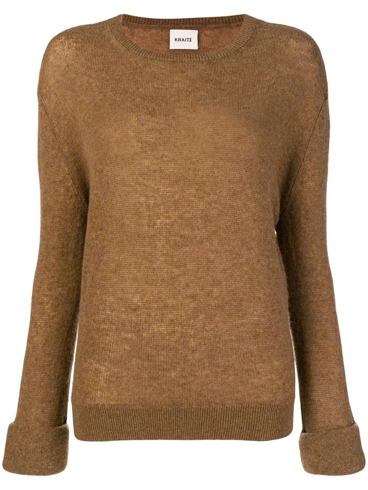 Khaite Jemima Sweater - Brown