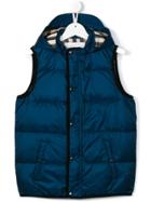 Burberry Kids Padded Gilet - Blue