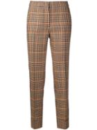 Pt01 Checked Trousers - Neutrals
